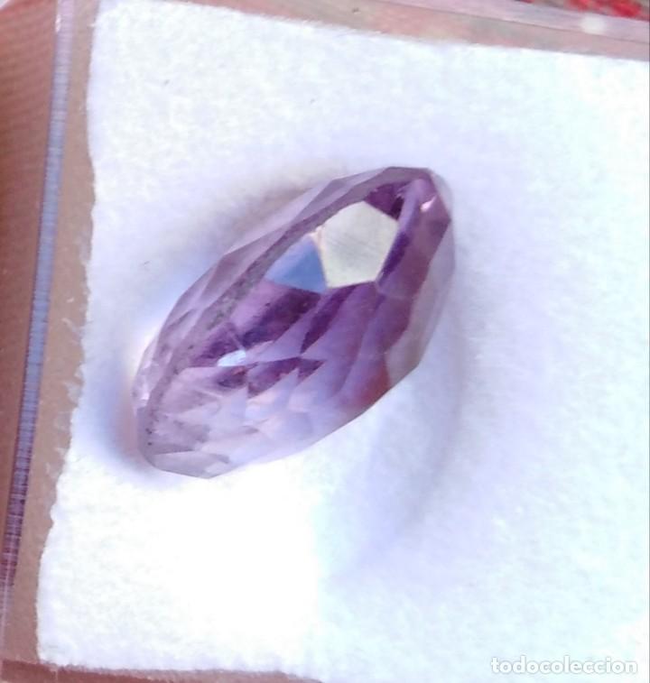 Coleccionismo de gemas: Gema tallada ametrino Oval - Foto 3