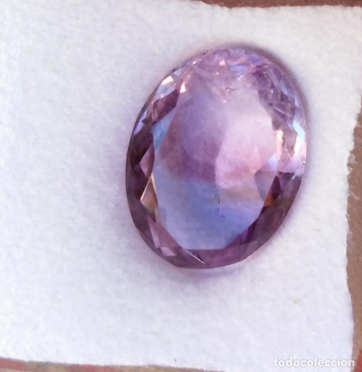 Coleccionismo de gemas: Gema tallada ametrino Oval - Foto 1