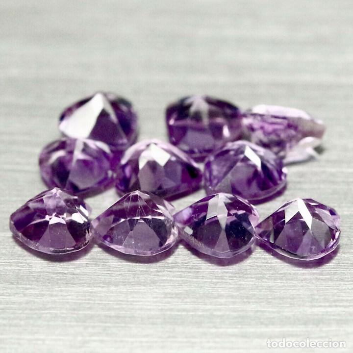 Coleccionismo de gemas: Amatista Corazon 5 x 5 mm. - Foto 2