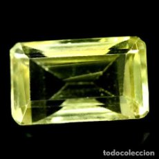 Coleccionismo de gemas: CUARZO AMARILLO LIMON 15,0 X 9,0 MM.. Lote 225286338