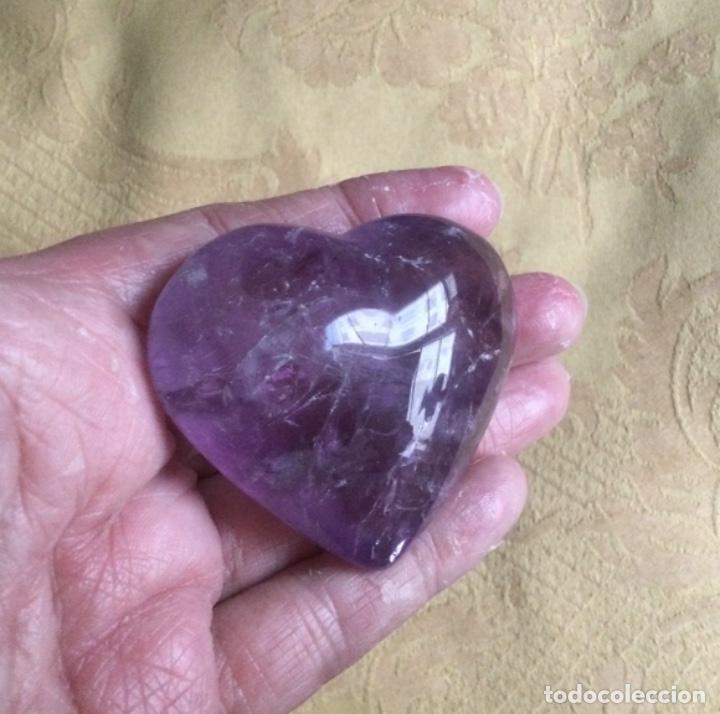 Coleccionismo de gemas: CORAZON DE CUARZO AMATISTA - Foto 7