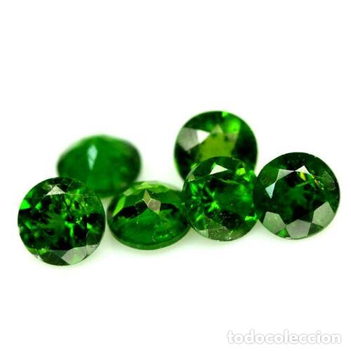 Coleccionismo de gemas: Diopsido de Cromo 5 mm - Foto 2