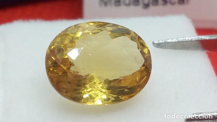 Coleccionismo de gemas: Berilo VS Amarillo Madagascar Oval 2.78 Cts - Foto 4