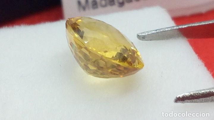 Coleccionismo de gemas: Berilo VS Amarillo Madagascar Oval 2.78 Cts - Foto 5