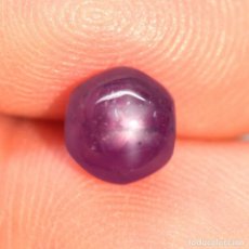Coleccionismo de gemas: RUBI ESTRELLA 6,9 X 6,7 MM. LEER. Lote 252871095