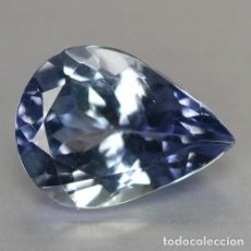 Coleccionismo de gemas: 1,62 CTS EXCELENTE TANZANITA NATURAL VVS COLOR AZUL. Lote 275852393