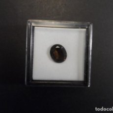 Coleccionismo de gemas: TOPACIO FUME RECONSTITUIDO TALLA OVAL. MEDIDA 13 X 10 MM. PESO 3,65 CT. SUIZA. Lote 323834383