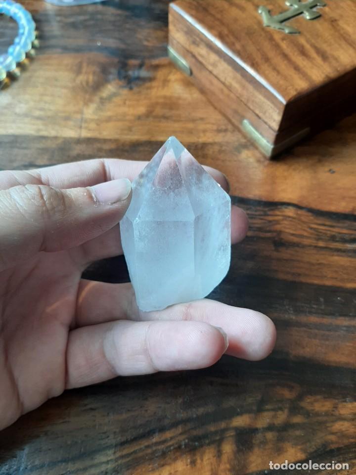 Coleccionismo de gemas: Punta de cuarzo - Foto 2
