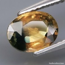 Coleccionismo de gemas: ZAFIRO BICOLOR 8,2 X 6,2 MM.. Lote 339928218