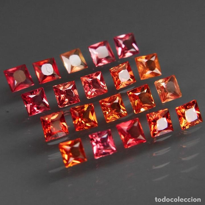 Coleccionismo de gemas: Zafiro Naranja 2,6 mm - Foto 2