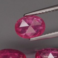 Coleccionismo de gemas: RUBI OVAL 7,5 X 6,0 MM. ROSE CUT