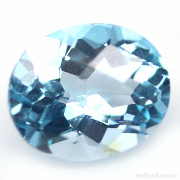 Coleccionismo de gemas: TOPACIO Oval 12,2 x 10,1 mm. - Foto 2