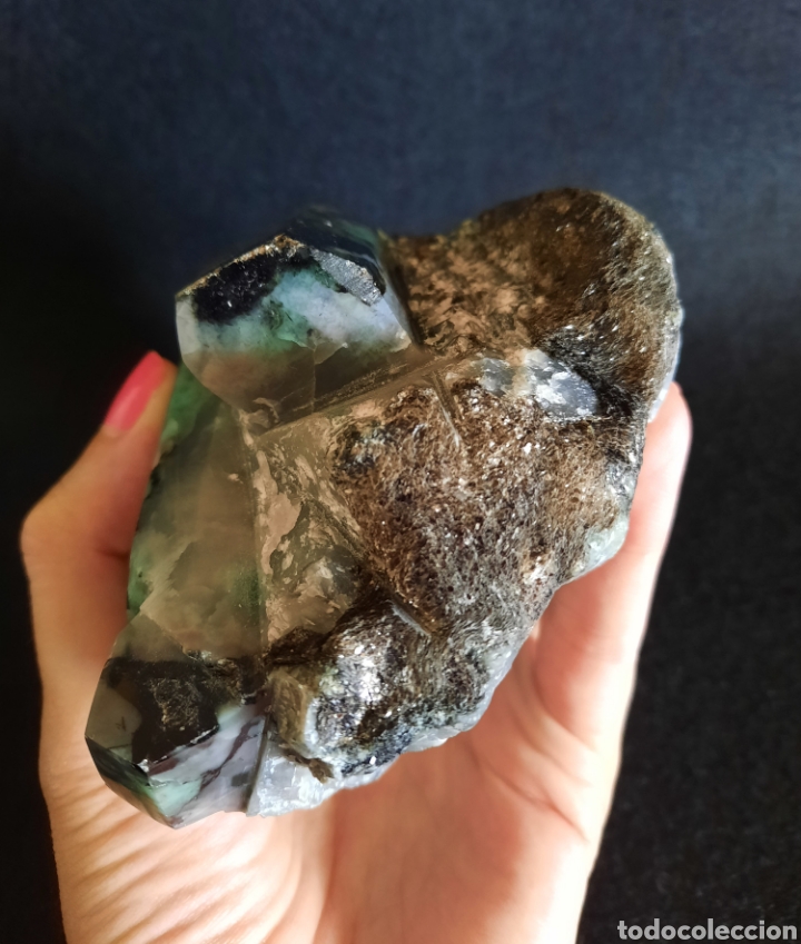 Coleccionismo de gemas: Esmeralda de Brasil 695gr. - Foto 3