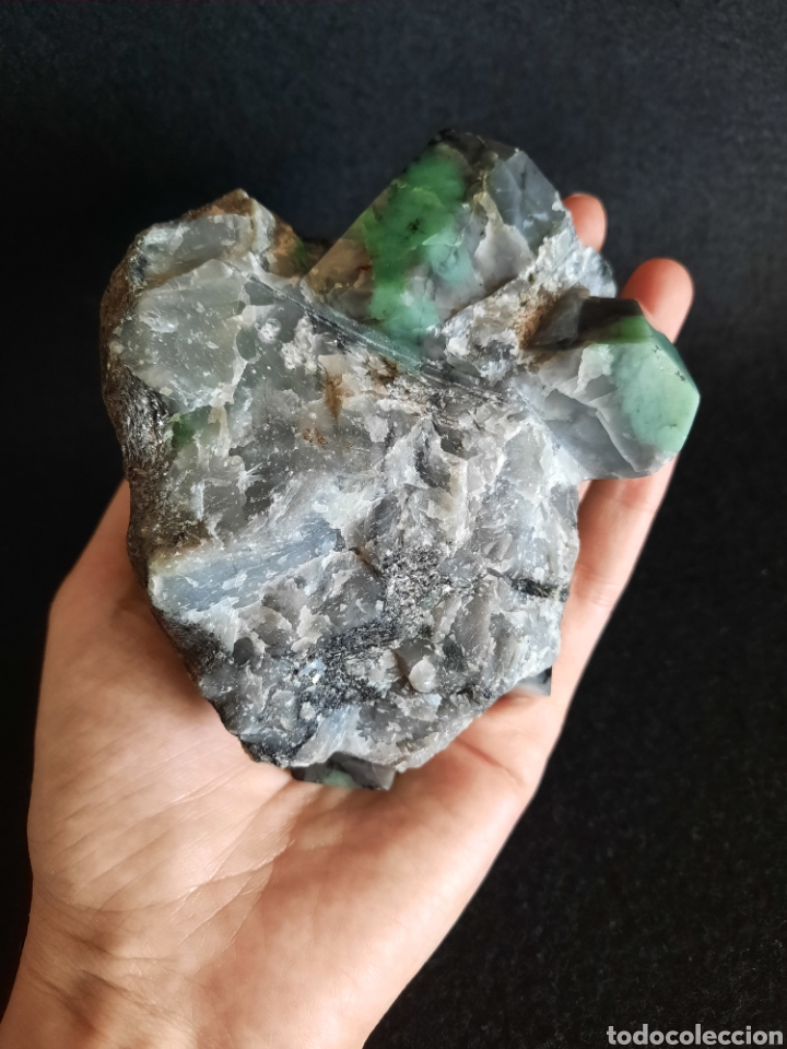 Coleccionismo de gemas: Esmeralda de Brasil 695gr. - Foto 5