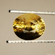 Coleccionismo de gemas: CITRINE NATURELLE DU BRÉSIL - VVS - OVALE 2.94 CARATS - 10 X 8.3 X 7.6 MM. Lote 365946871