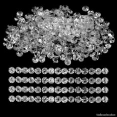 Coleccionismo de gemas: ZAFIRO BLANCO REDONDO 1,0 X 1,0 MM. TALLA BRILLANTE. Lote 373711729