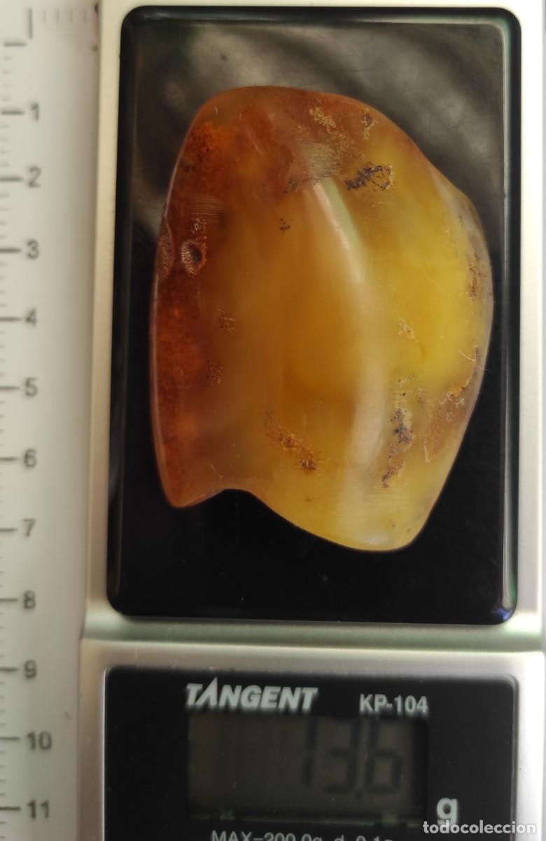 Coleccionismo de gemas: Trozo de &aacute;mbar pulido - Foto 3