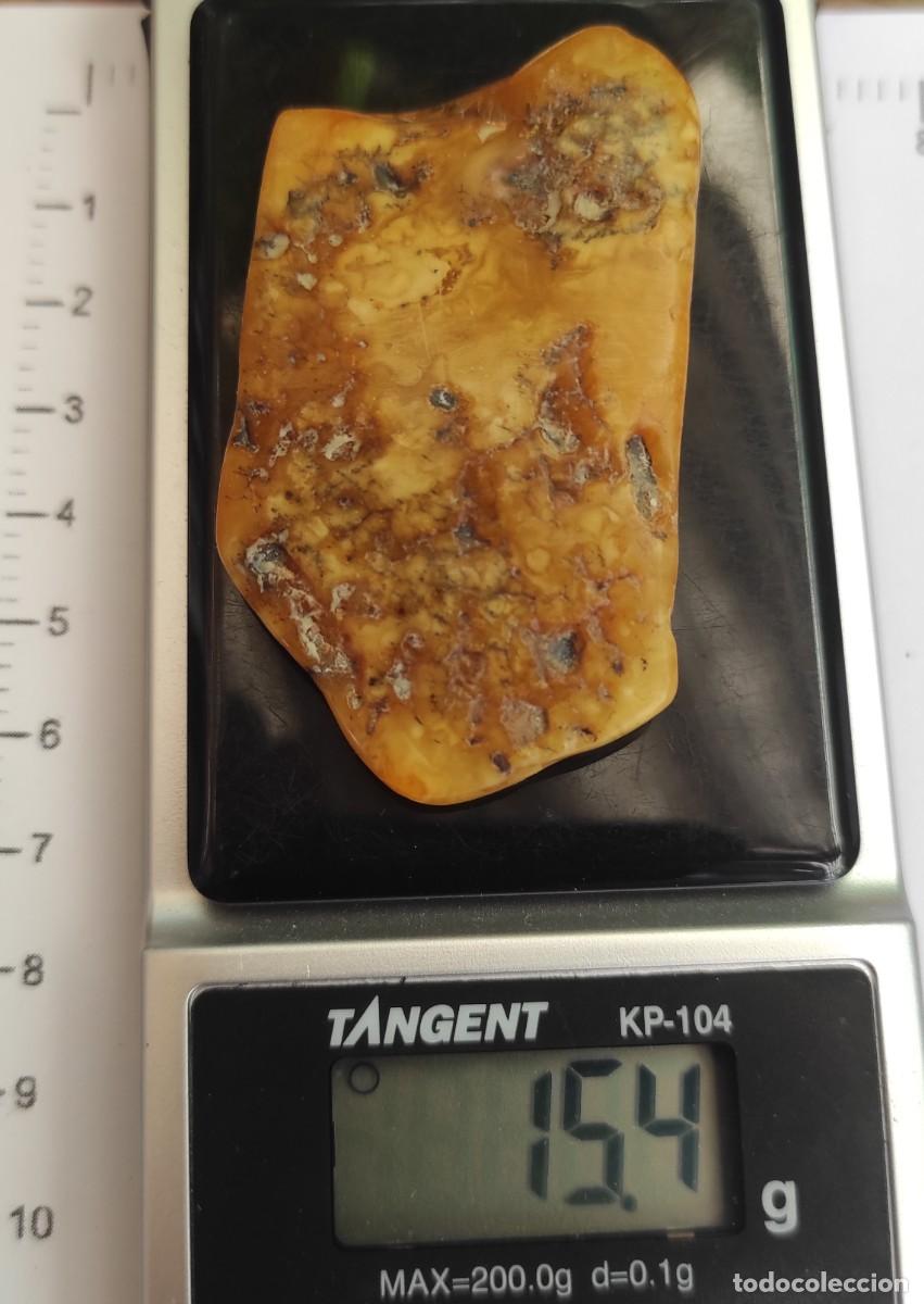 Coleccionismo de gemas: Trozo de &aacute;mbar pulido - Foto 3