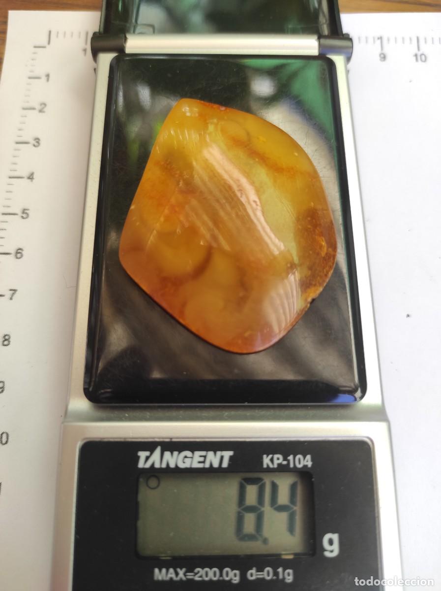 Coleccionismo de gemas: Trozo de &aacute;mbar pulido - Foto 3