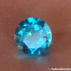Coleccionismo de gemas: EXCELENTE TOPACIO NATURAL BLUE LONDON DE 1.62 QUILATES PROCEDENTE DE BRASIL. Lote 377284314