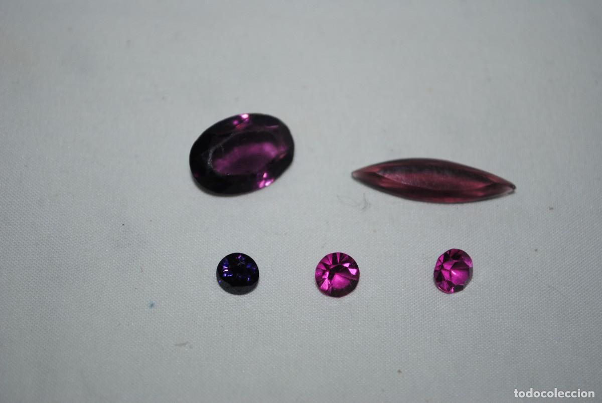 Coleccionismo de gemas: GEMAS DE DISTINTAS FORMAS LOTE DE 4 . - Foto 1