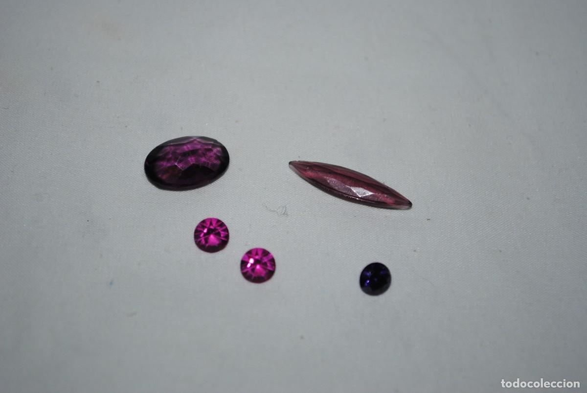 Coleccionismo de gemas: GEMAS DE DISTINTAS FORMAS LOTE DE 4 . - Foto 2