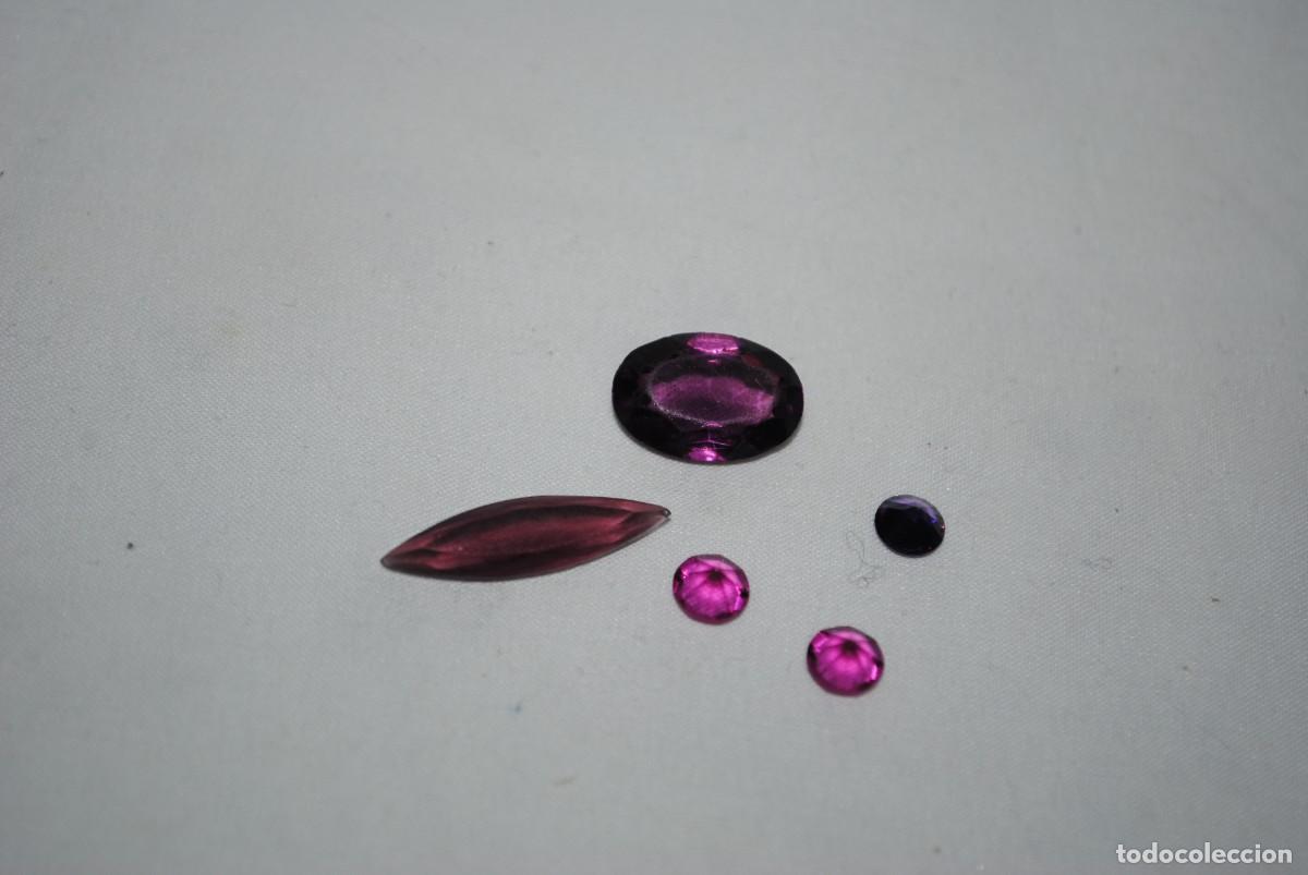Coleccionismo de gemas: GEMAS DE DISTINTAS FORMAS LOTE DE 4 . - Foto 3