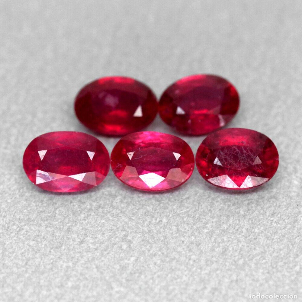 Coleccionismo de gemas: Rubi Oval 6,0 x 4,0 mm. - Foto 2