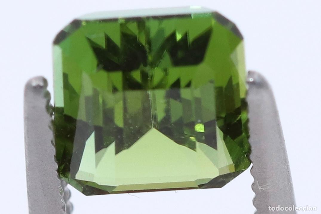 Coleccionismo de gemas: TURMALINA VERDE AMARILLENTO IMPECABLE. CON CERTIFICADO GIT - Foto 4