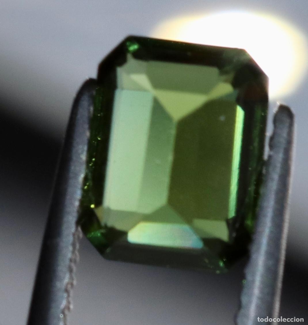 Coleccionismo de gemas: TURMALINA VERDE AMARILLENTO IMPECABLE. CON CERTIFICADO GIT - Foto 8