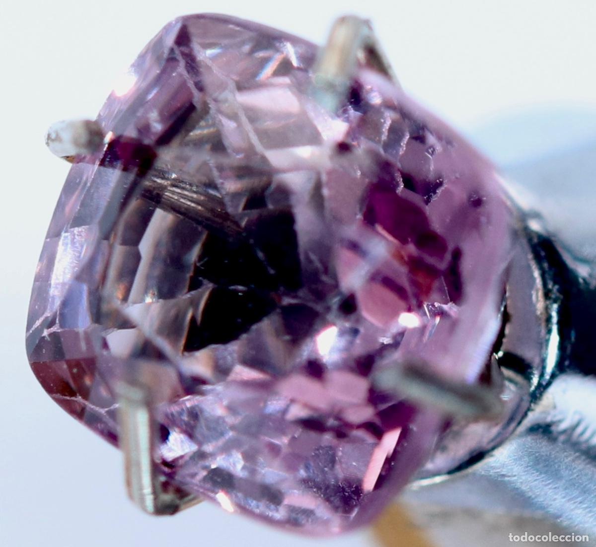 Coleccionismo de gemas: SPINEL .CON CERTIFICADO GEMOL&Oacute;GICO GIT. 1.14 ct - Foto 4
