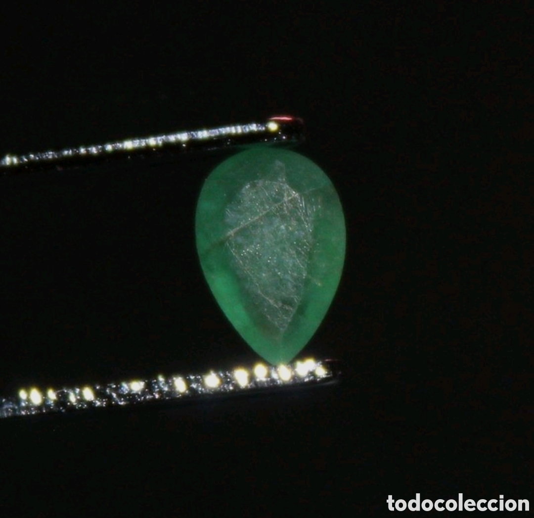 Coleccionismo de gemas: Esmeralda 0.42 quilates. - Foto 1