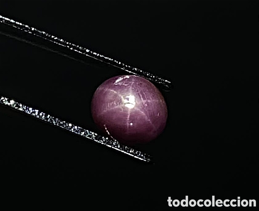Coleccionismo de gemas: Rub&iacute; estrella 4.95 quilates. - Foto 1