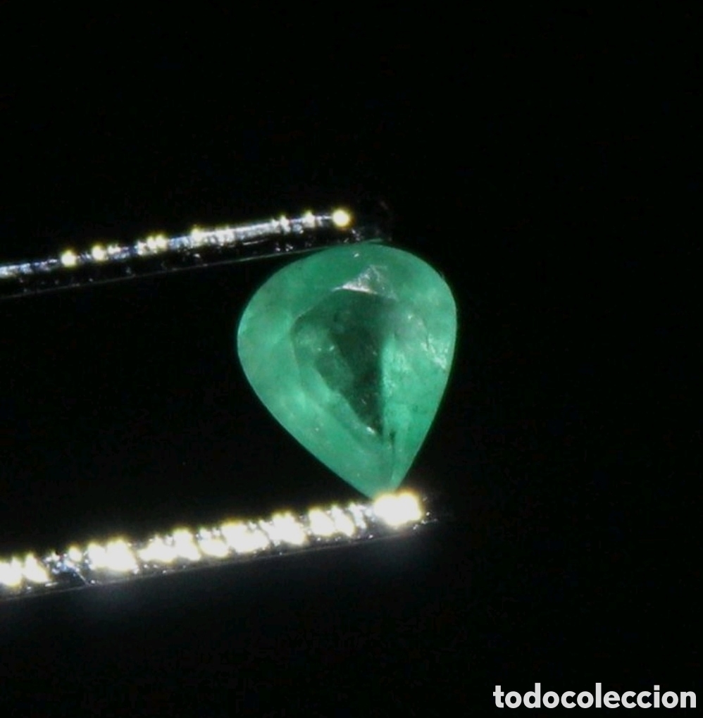Coleccionismo de gemas: Esmeralda 0.33 quilates. - Foto 1