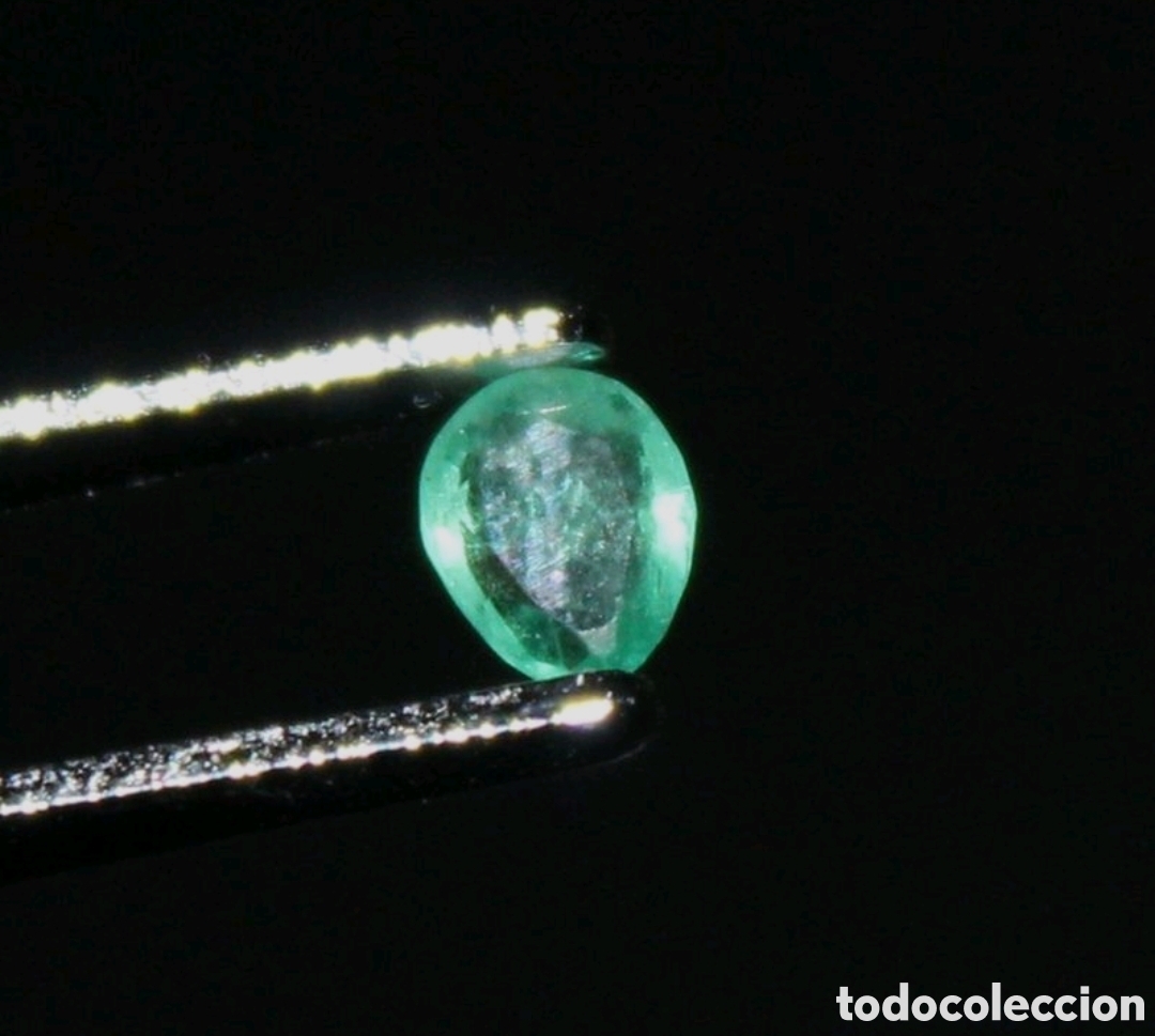 Coleccionismo de gemas: Esmeralda 0.23 quilates. - Foto 2