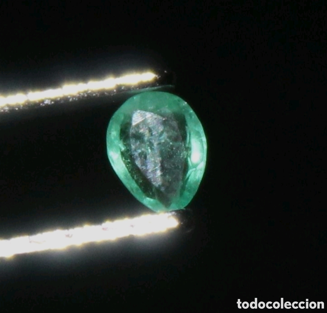 Coleccionismo de gemas: Esmeralda 0.23 quilates. - Foto 3
