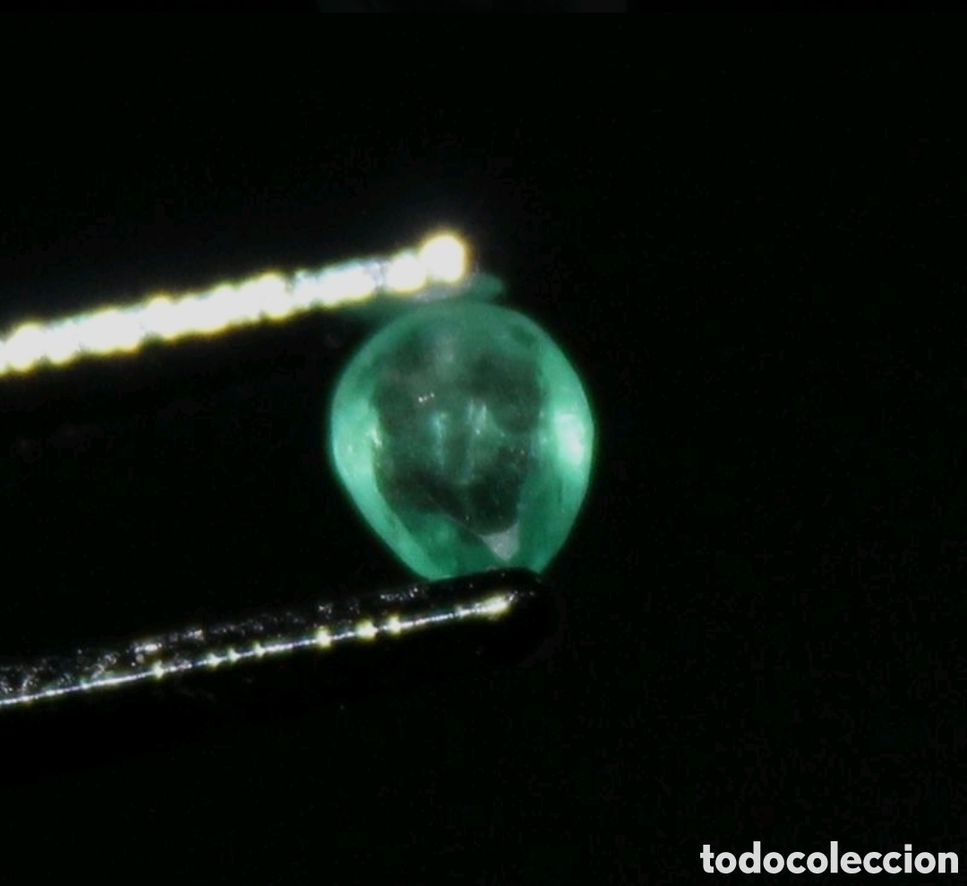 Coleccionismo de gemas: Esmeralda 0.23 quilates. - Foto 4