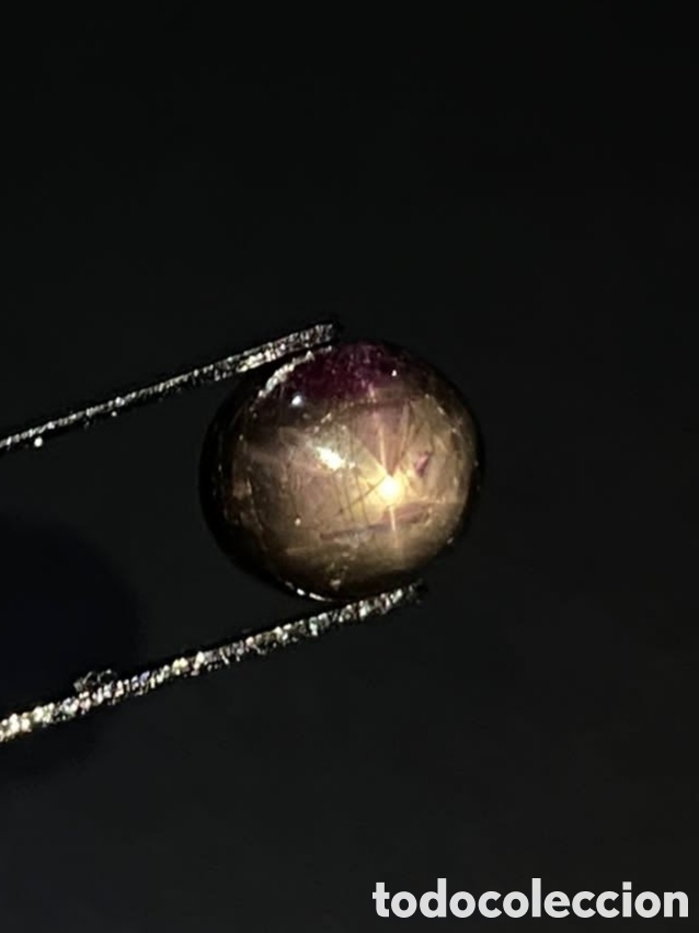 Coleccionismo de gemas: Zafiro estrella 5.72 quilates. - Foto 3