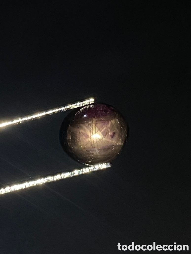 Coleccionismo de gemas: Zafiro estrella 5.72 quilates. - Foto 4