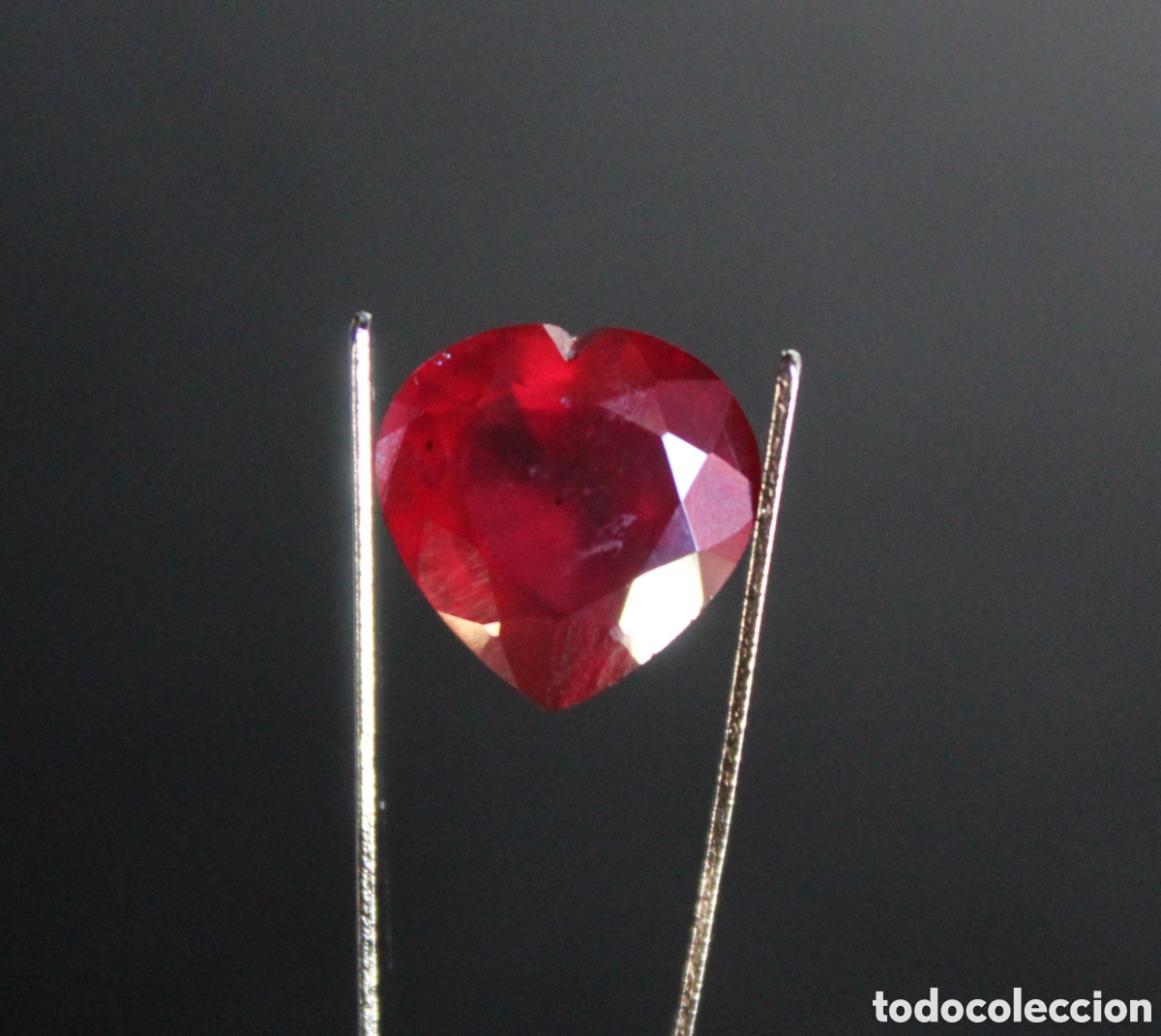Coleccionismo de gemas: Rub&iacute; coraz&oacute;n 16.22 quilates. - Foto 3