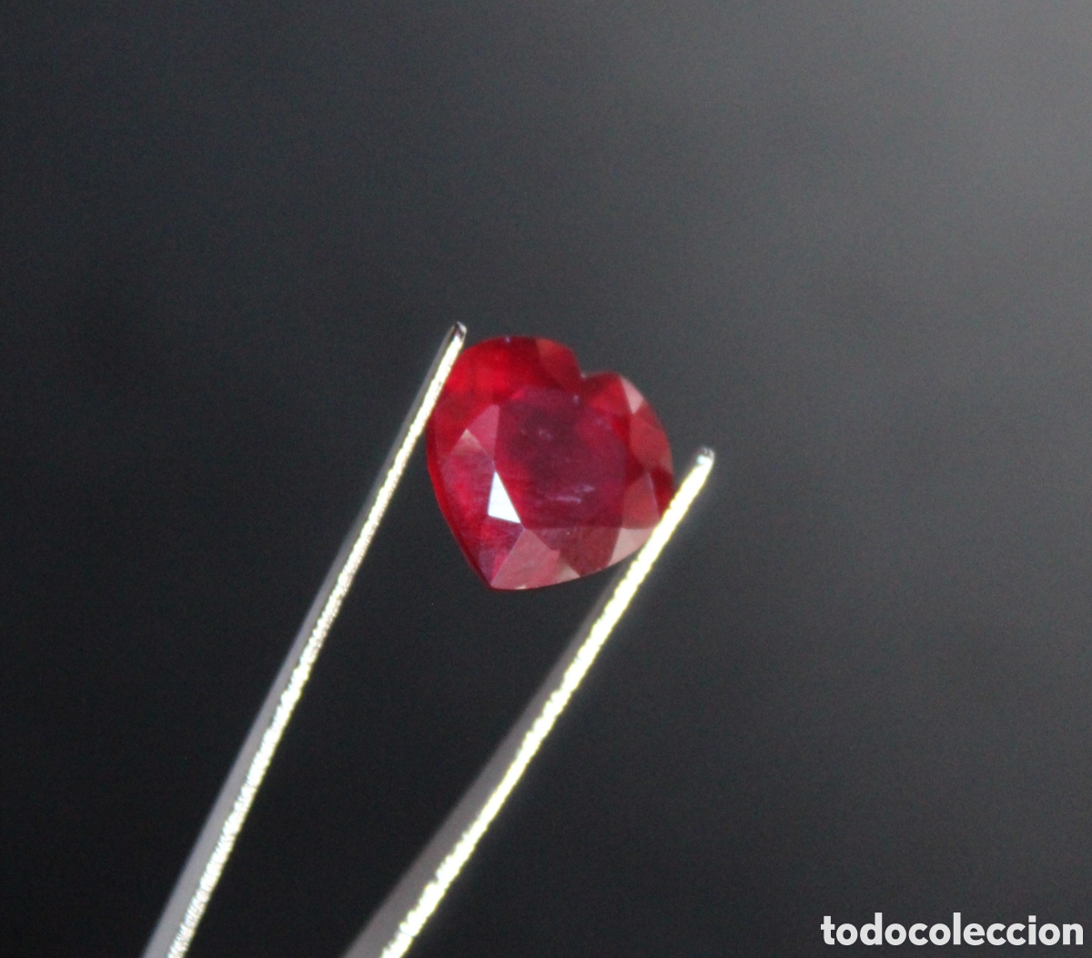 Coleccionismo de gemas: Rub&iacute; coraz&oacute;n 16.22 quilates. - Foto 11