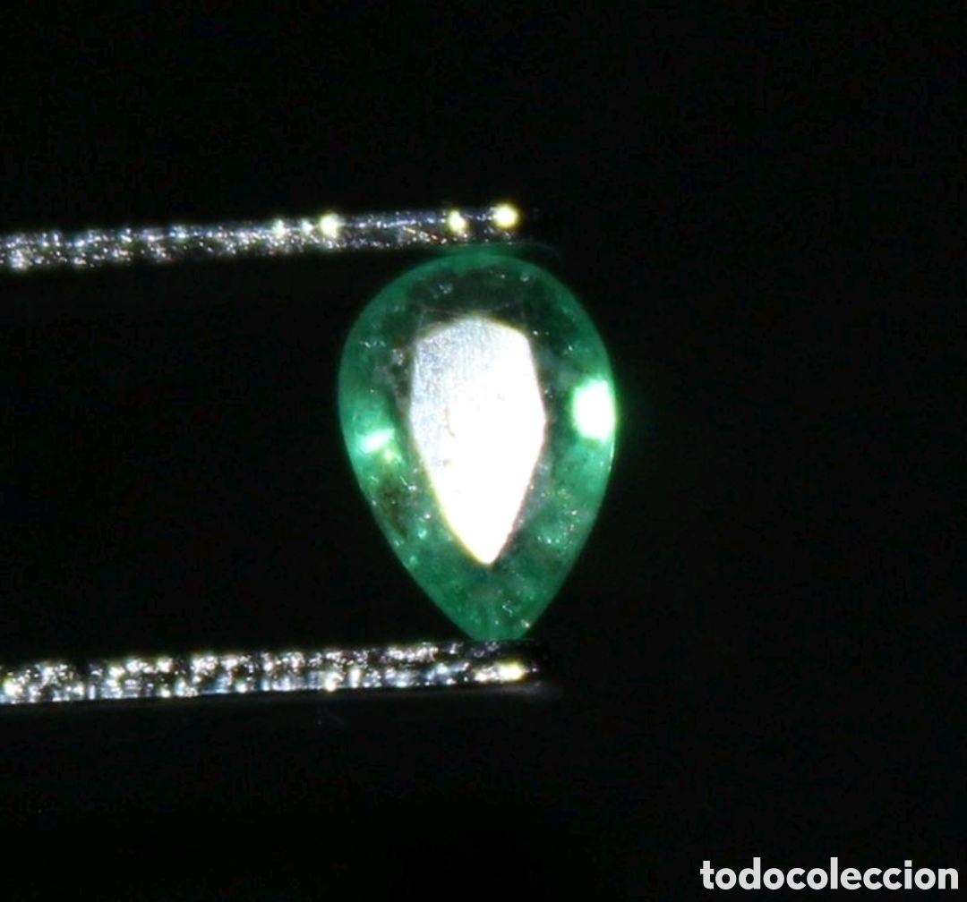 Coleccionismo de gemas: Esmeralda 0.38 quilates. - Foto 2