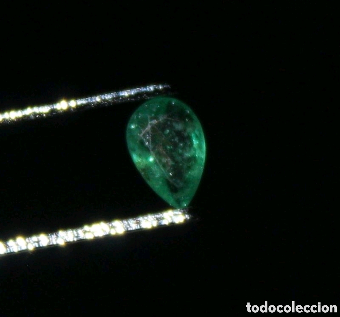 Coleccionismo de gemas: Esmeralda 0.38 quilates. - Foto 3