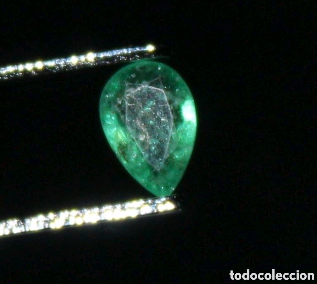 Coleccionismo de gemas: Esmeralda 0.38 quilates. - Foto 4