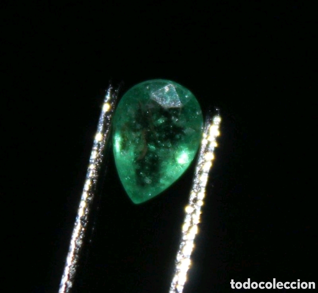 Coleccionismo de gemas: Esmeralda 0.38 quilates. - Foto 5