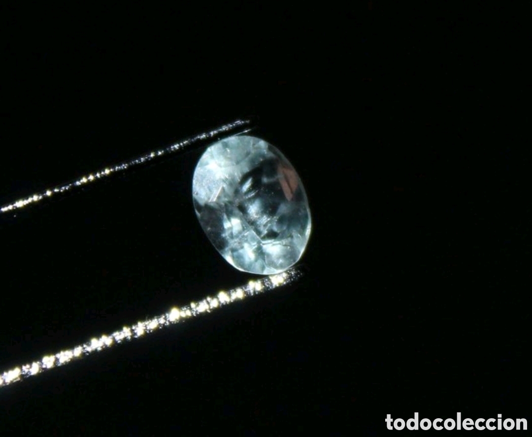 Coleccionismo de gemas: Aguamarina 1.07 quilates. - Foto 4