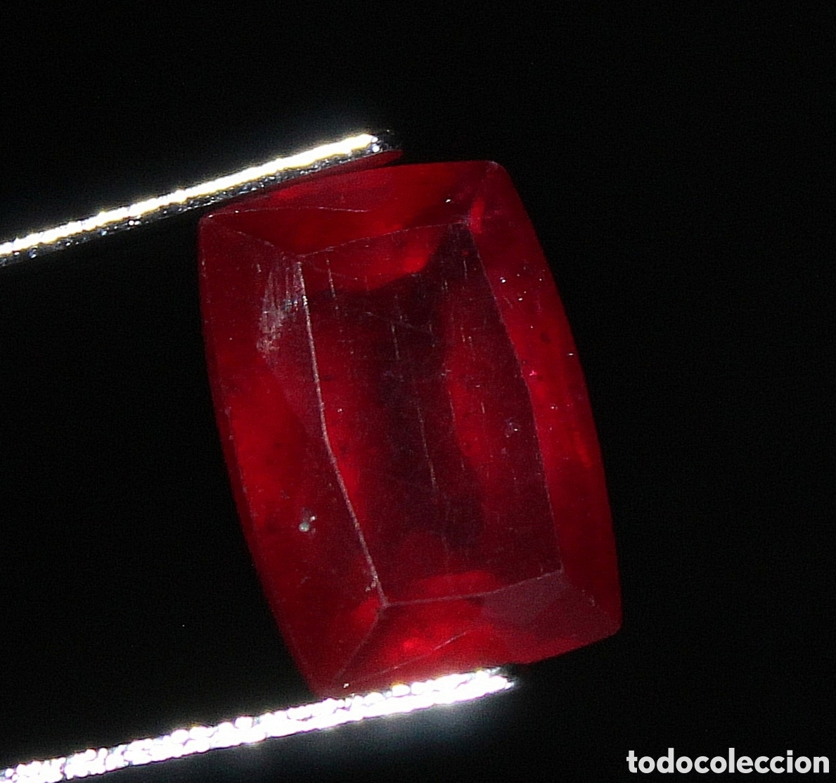 Coleccionismo de gemas: Rub&iacute; 10 quilates Tailandia. - Foto 2