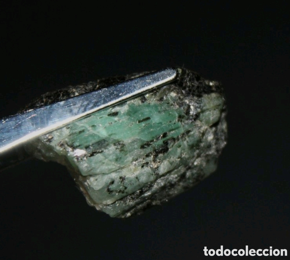 Coleccionismo de gemas: Esmeralda en bruto 32.85 quilates. - Foto 4
