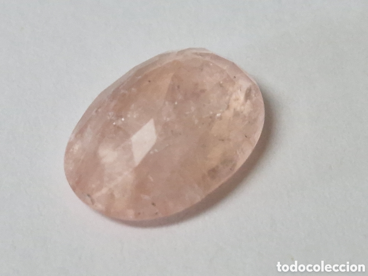 Coleccionismo de gemas: CUARZO ROSA NATURAL DE 9,55 - Foto 4