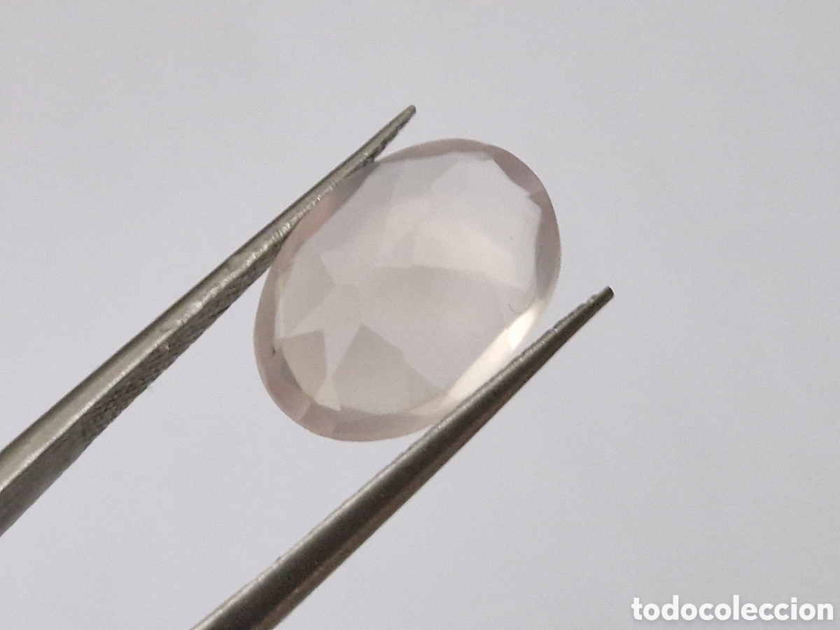 Coleccionismo de gemas: CUARZO ROSA NATUTAL 5,40 CT - Foto 4